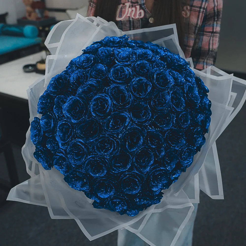 Glittering Love Roses Bouquet