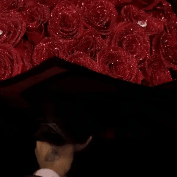 Glittering Love Roses Bouquet
