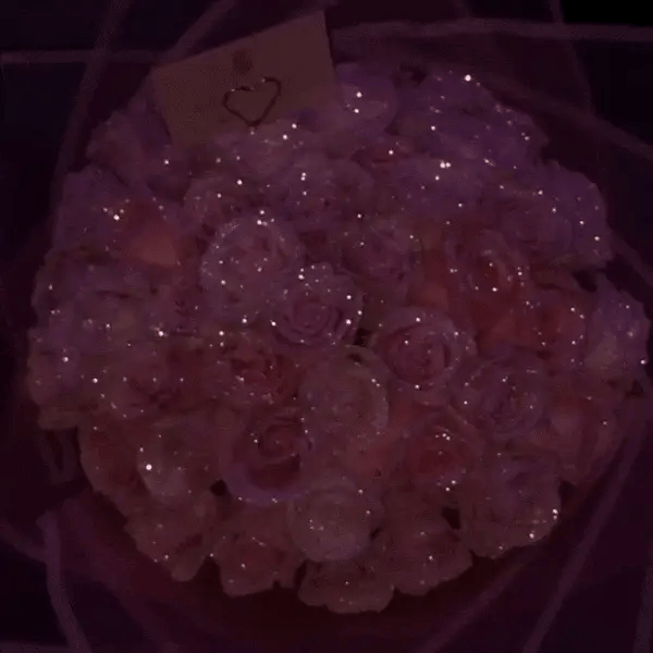 Glittering Love Roses Bouquet