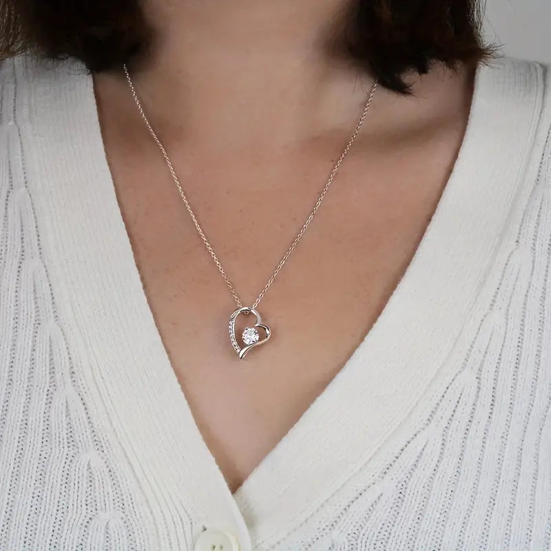 Mom Heart Necklace